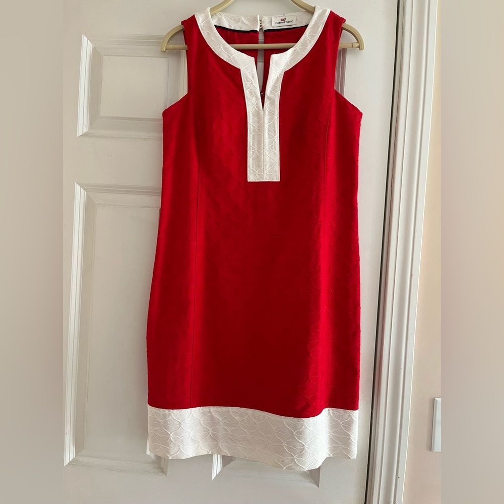 Vineyard Vines Whale Tail Jacquard Dress
